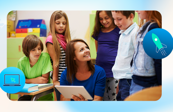 Imagem ilustrativa de ambiente escolar