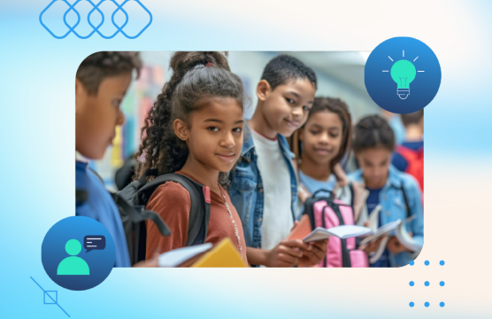 Crianças numa escola